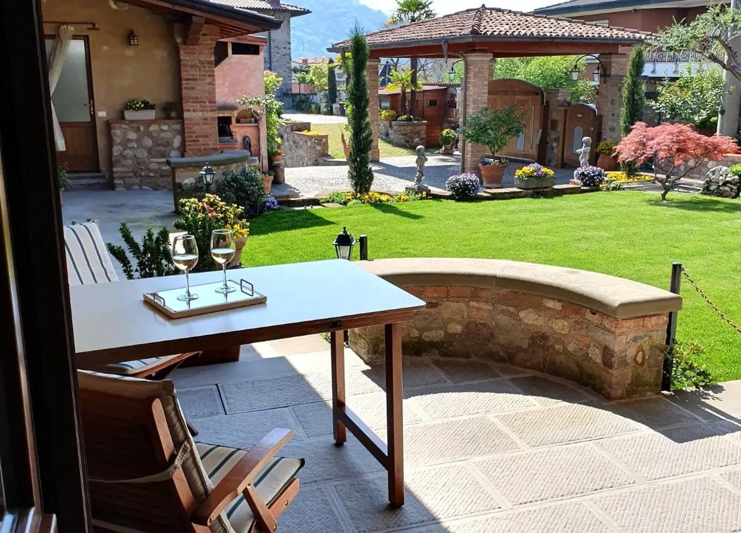 La Corte Del Bona - Vicino Alle Cantine E A Circa 15 Minuti Dal Lago Di Iseo - Apartment Erbusco
